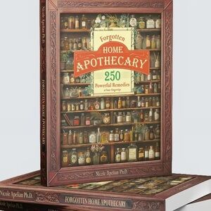 Forgotten Home Apothecary Book - Brown Cover